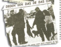Hens en Marjolein Runhaar en Hans Vink gebruikten erg veel  publicaties over dassen voor hun publicatie. Deze afbeelding toont een bijzondere dassenfoto uit een krant.