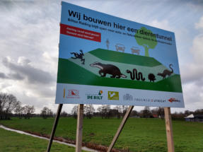 Aanleg wildtunnel onder Biltse Rading